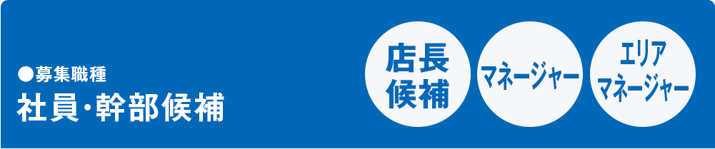 社員・幹部候補